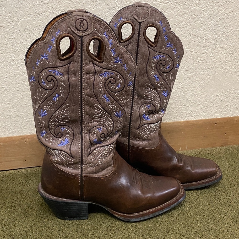 Tony Lama Shiloh Western Cowboy Boots RR2016L